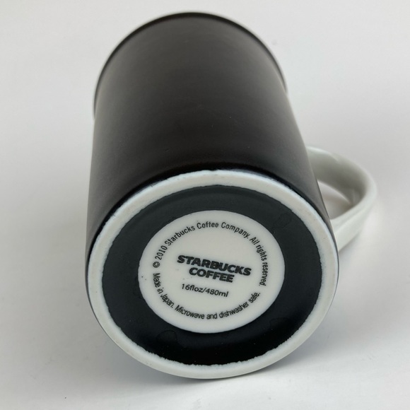Starbucks 2010 Matte Black Latte Mug - Picture 7 of 9